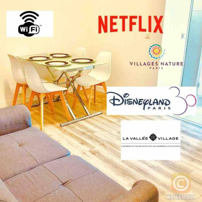 Appartement Cosy Proche Disney Vaires-sur-Marne Buitenkant foto